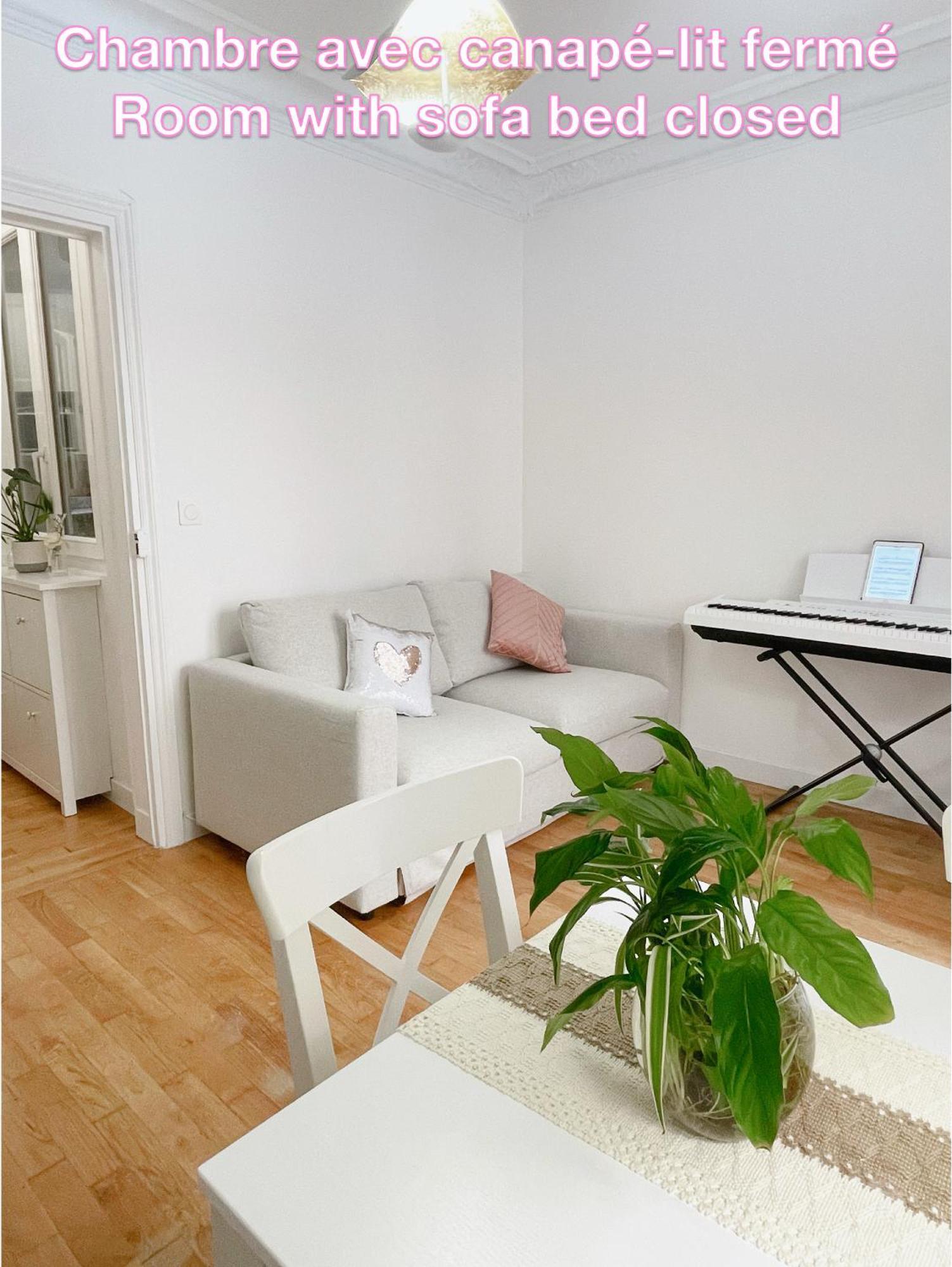 Privee, Sdb Partage, Arc De Triomphe, Metro 1, T3b, Rer C E A Quarto em Acomodações Particulares