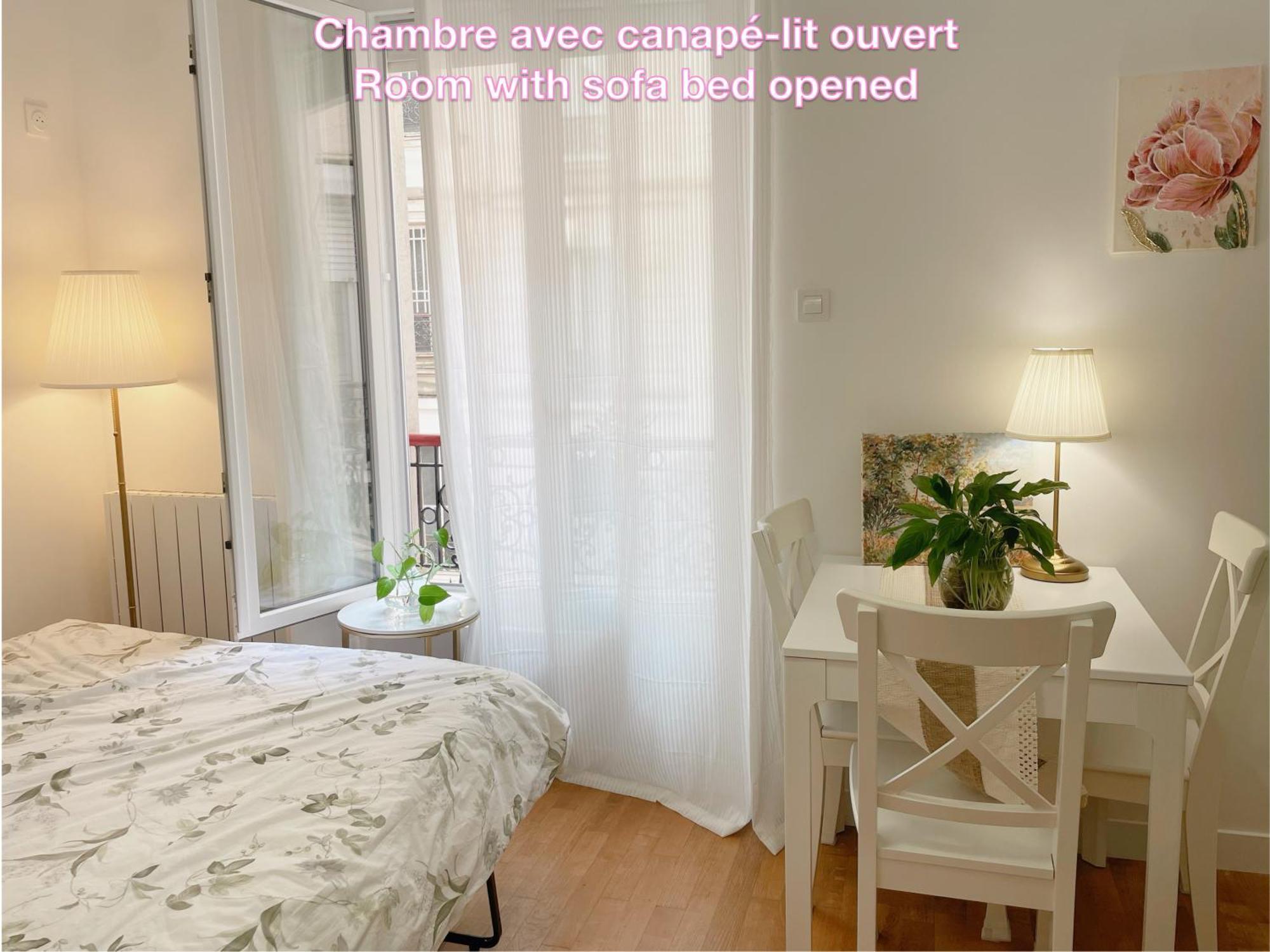 Quarto em Acomodações Particulares Privee, Sdb Partage, Arc De Triomphe, Metro 1, T3b, Rer C E A
