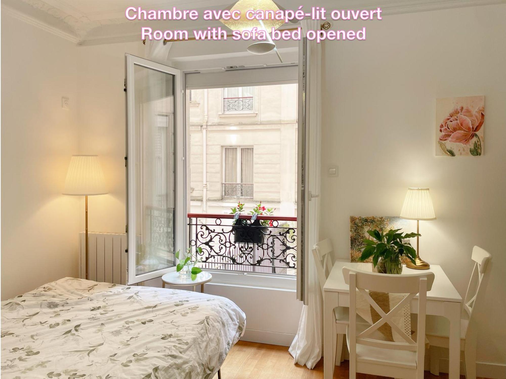 Accommodatie bij particulieren Privee, Sdb Partage, Arc De Triomphe, Metro 1, T3b, Rer C E A Parijs